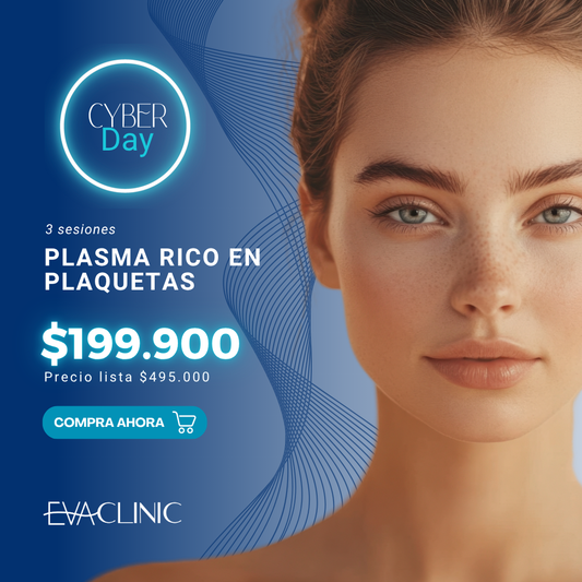 Plasma rico en Plaquetas (3 sesiones)