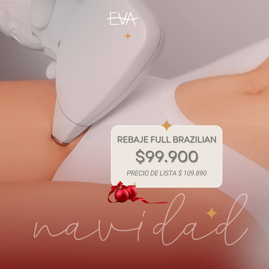 Rebaje Full Brazilian: 6 sesiones de depilación láser