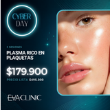 Plasma rico en Plaquetas (3 sesiones)